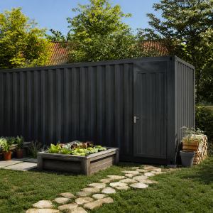 Abri de jardin 15m²